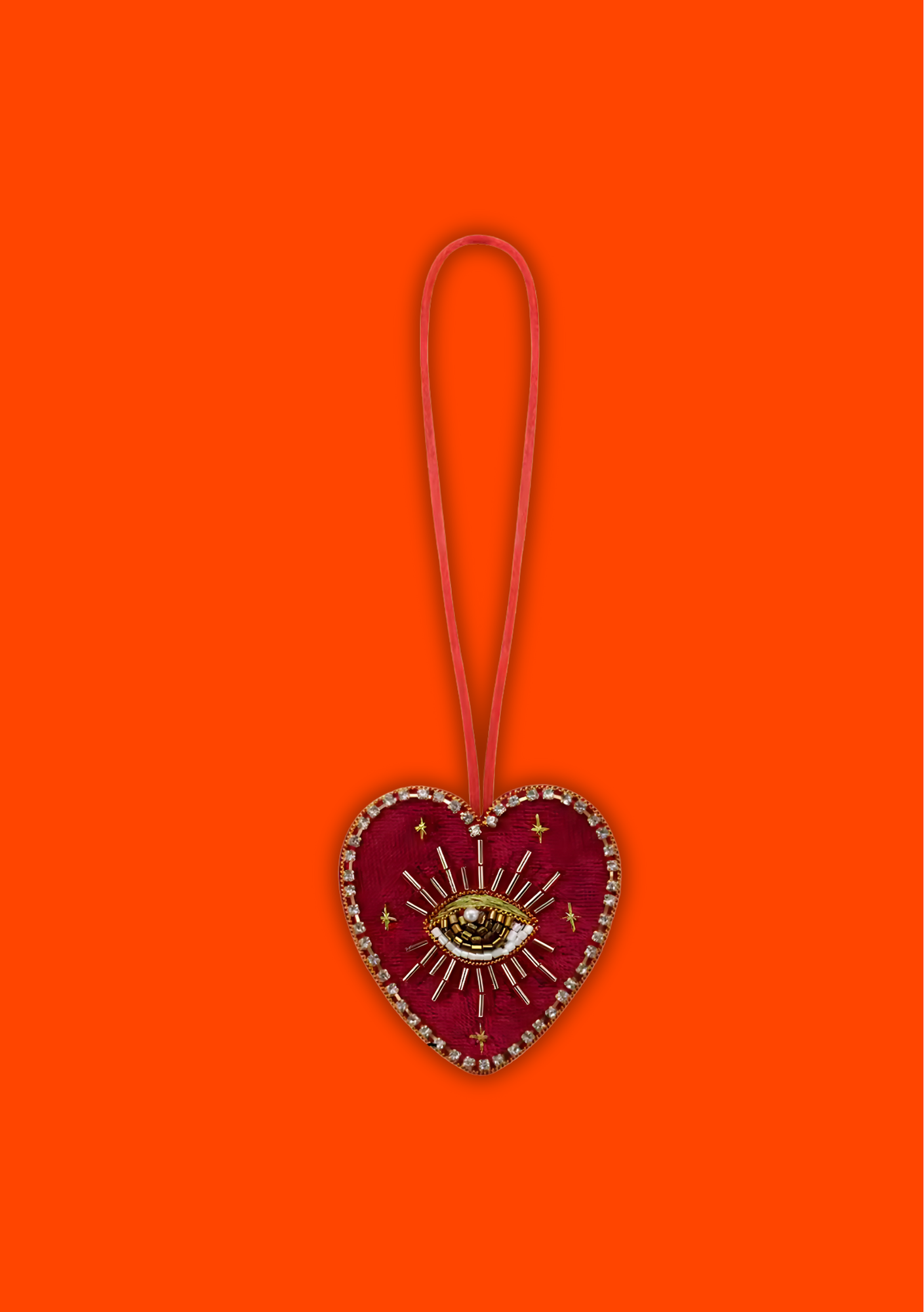 Heart Eye Charm