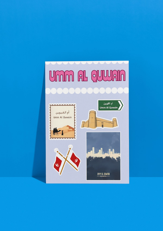 Umm AlQuwain Sticker Sheet