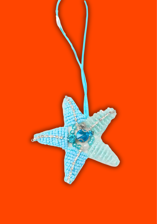 Blue Starfish Charm