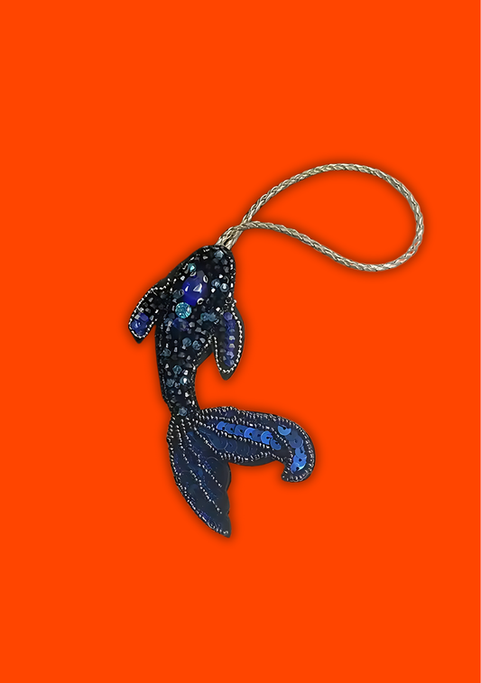Blue Fish Charm